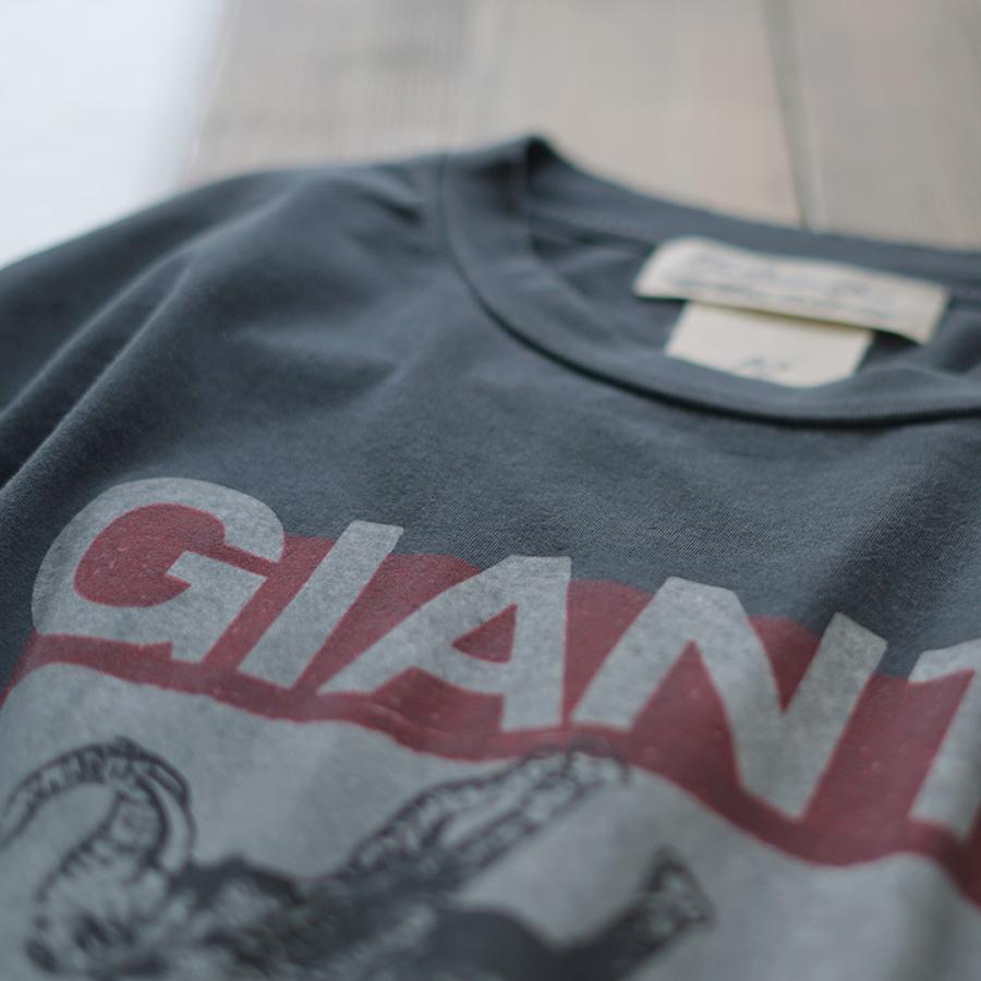 REMI RELIEF（レミレリーフ） SP加工 New fit Tシャツ (GIANT) / メンズ 半袖 プリント 日本製 | REMI RELIEF | 09