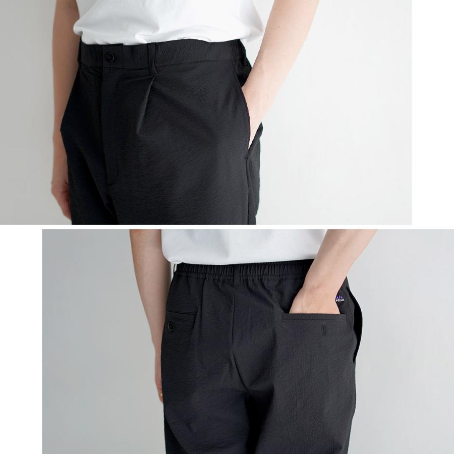 THOUSAND MILE（サウザンドマイル） イージー タック トラウザー シアサッカー / メンズ ボトムス イージーパンツ ウエストゴム | THOUSAND MILE | 11