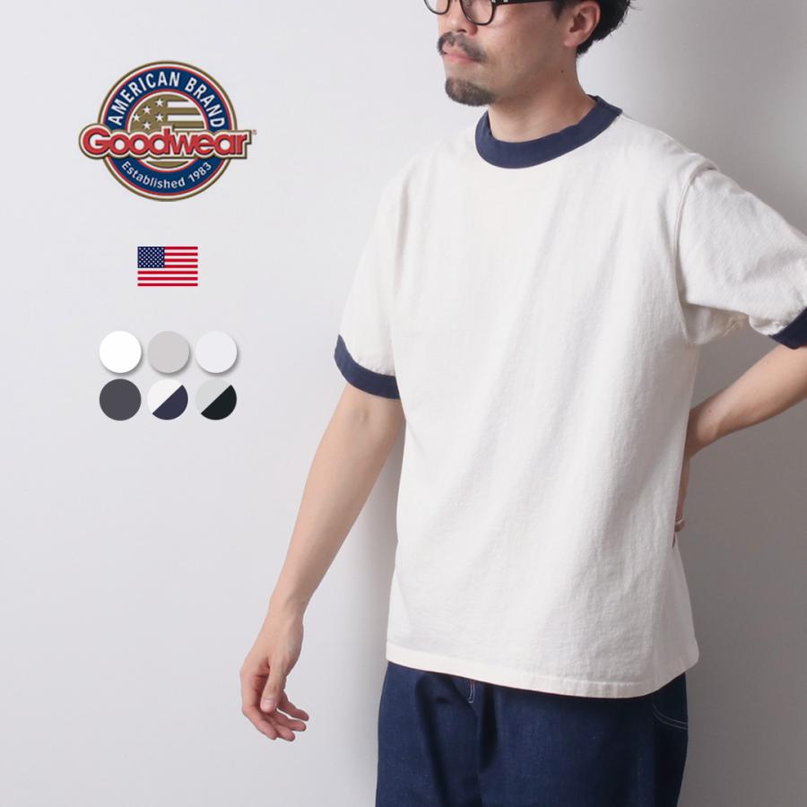 GOODWEAR（グッドウェア） ショートスリーブ リンガーTシャツ / トップス カットソー 半袖 クルーネック | Goodwear