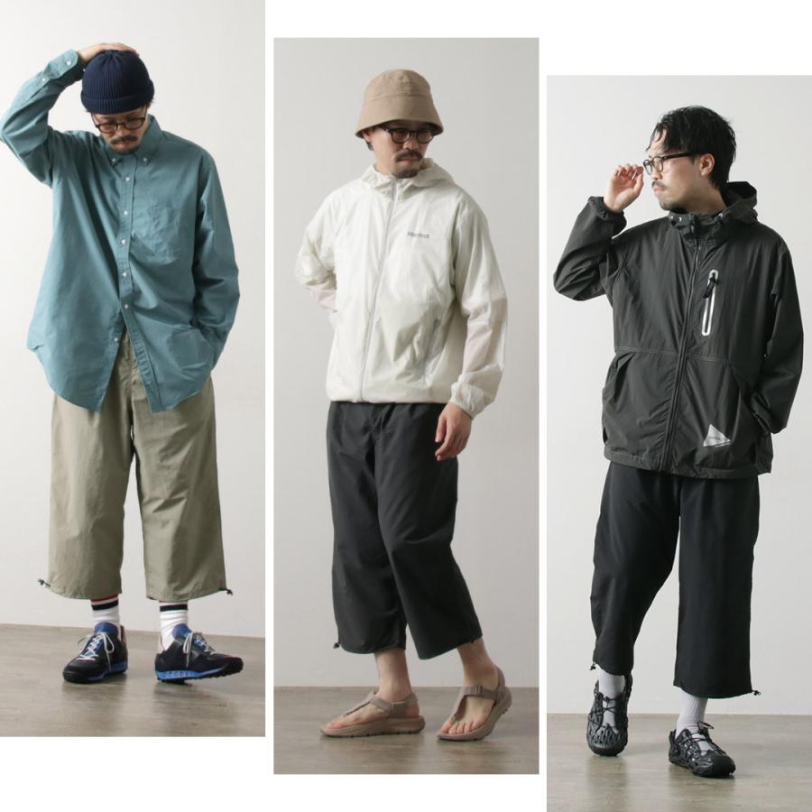 BURLAP OUTFITTER（バーラップ アウトフィッター） 7分丈 トラックパンツ / メンズ クロップド トラックパンツ ウエストゴム | BURLAP OUTFITTER | 16