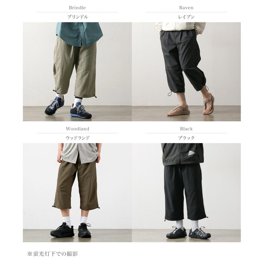 BURLAP OUTFITTER（バーラップ アウトフィッター） 7分丈 トラックパンツ / メンズ クロップド トラックパンツ ウエストゴム | BURLAP OUTFITTER | 05