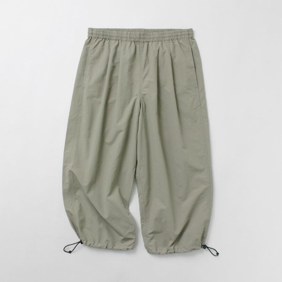 BURLAP OUTFITTER（バーラップ アウトフィッター） 7分丈 トラックパンツ / メンズ クロップド トラックパンツ ウエストゴム | BURLAP OUTFITTER | 05