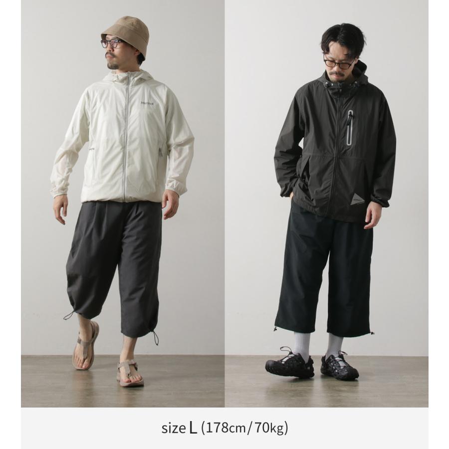 BURLAP OUTFITTER（バーラップ アウトフィッター） 7分丈 トラックパンツ / メンズ クロップド トラックパンツ ウエストゴム | BURLAP OUTFITTER | 06