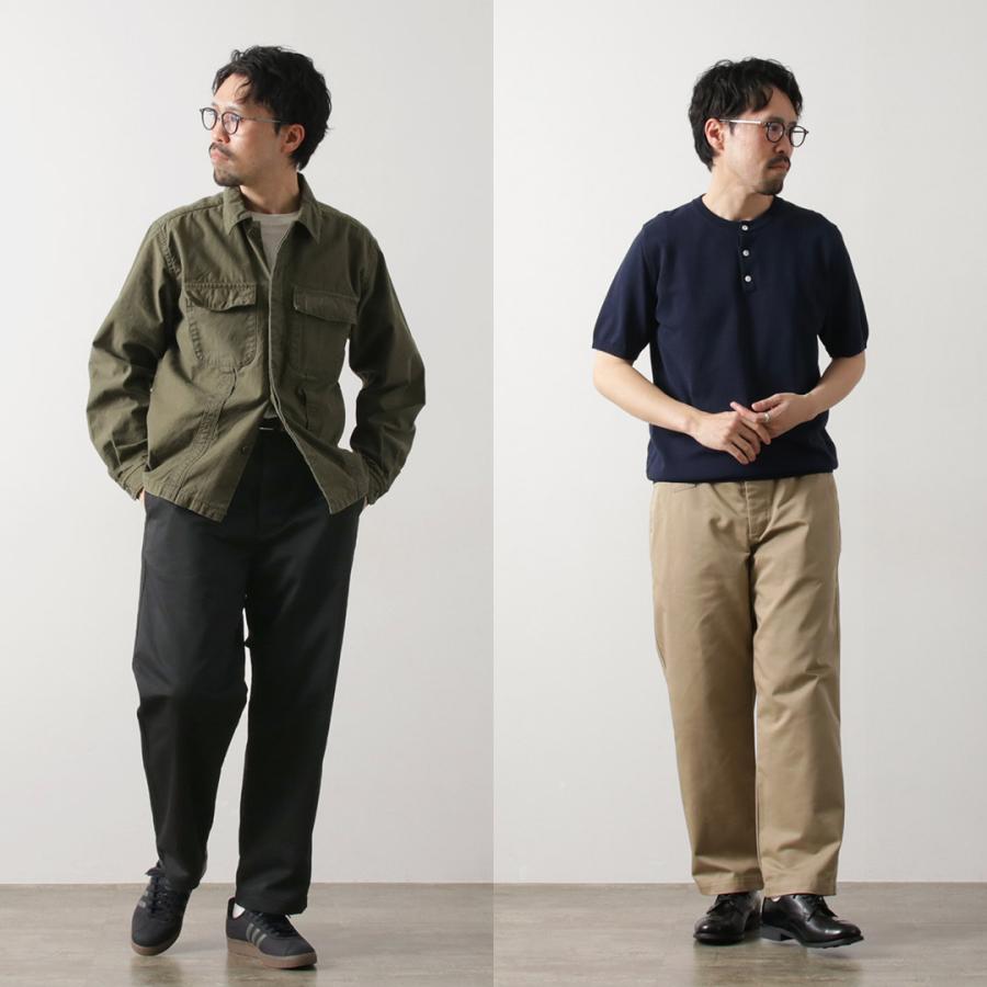 ILL ONE EIGHTY（イルワンエイティー） ソリッド ビーバップ パンツ / メンズ チノパン シンチバック テーパード | ILL ONE EIGHTY | 07