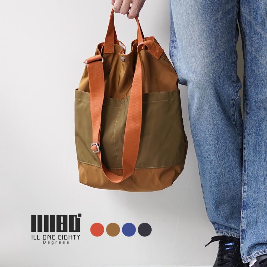 ILL ONE EIGHTY（イルワンエイティー） ユーティリティーバッグ スモール / メンズ ショルダーバッグ 2WAY 軽量 | ILL ONE EIGHTY