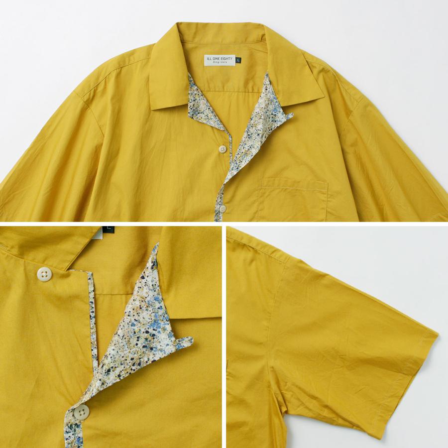 ILL ONE EIGHTY（イルワンエイティー） リバティ オープンカラーシャツ / メンズ シャツ 半袖 コットン | ILL ONE EIGHTY | 13