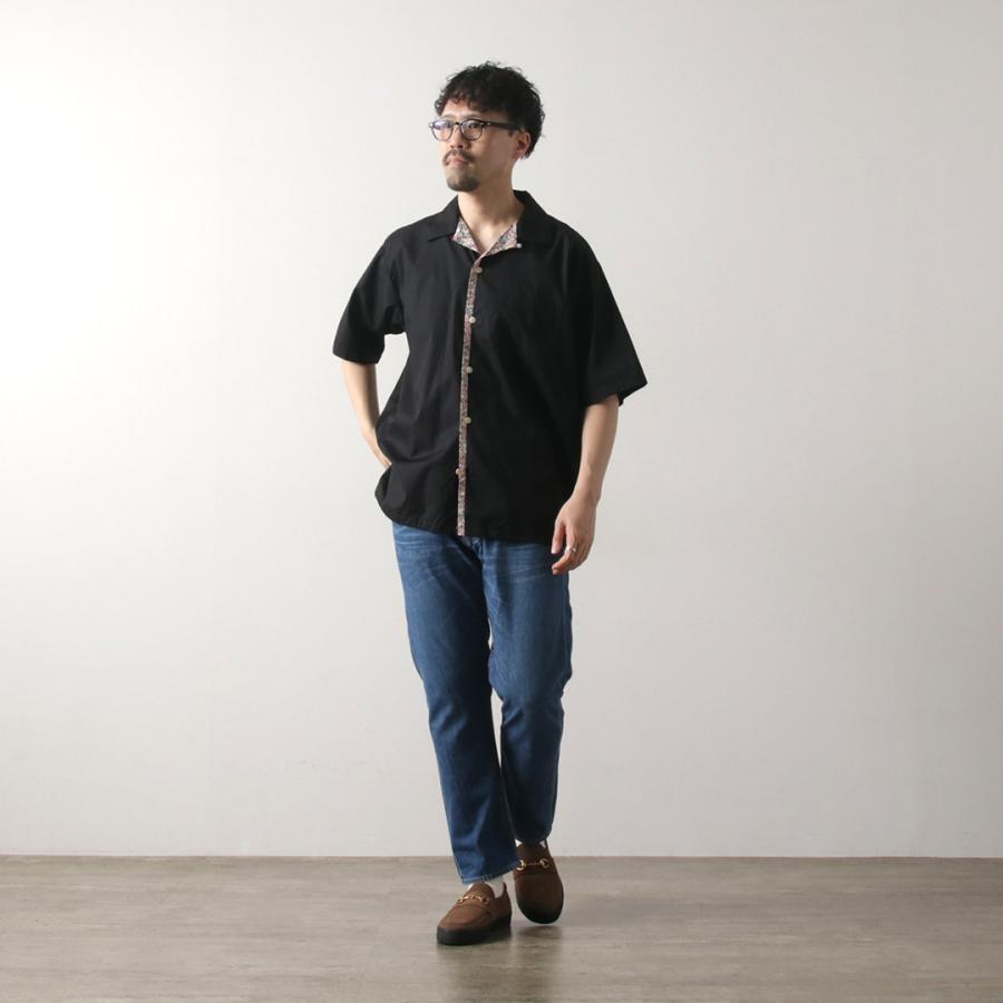 ILL ONE EIGHTY（イルワンエイティー） リバティ オープンカラーシャツ / メンズ シャツ 半袖 コットン | ILL ONE EIGHTY | 06