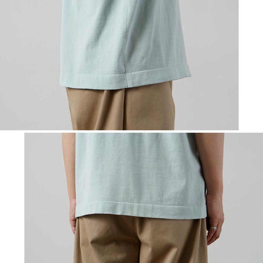 RYE TENDER（ライテンダー） センターティー ソリッド ニットTシャツ / メンズ サマーニット コットン 半袖 無地 | RYE TENDER | 21