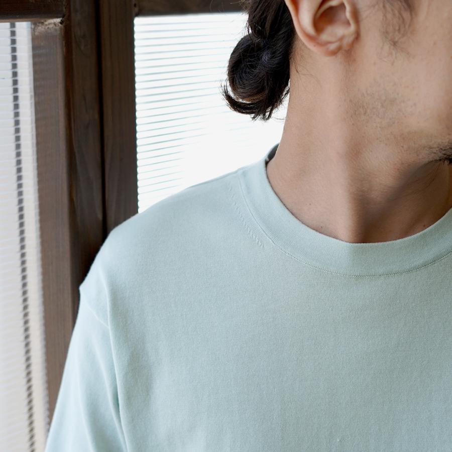 RYE TENDER（ライテンダー） センターティー ソリッド ニットTシャツ / メンズ サマーニット コットン 半袖 無地 | RYE TENDER | 17