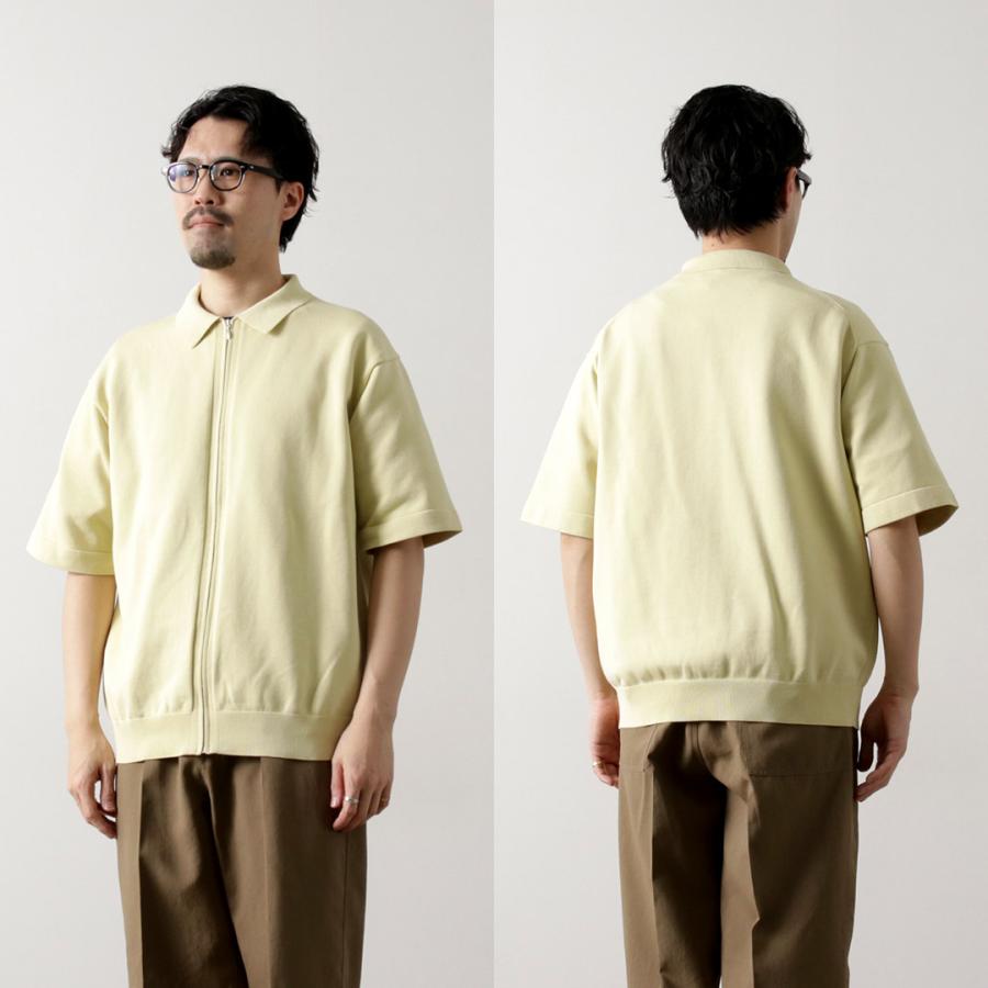 RYE TENDER（ライテンダー） へスターシャツ / 半袖 ニット フルジップ トップス 羽織 メンズ HESTER SHIRTS | RYE TENDER | 13