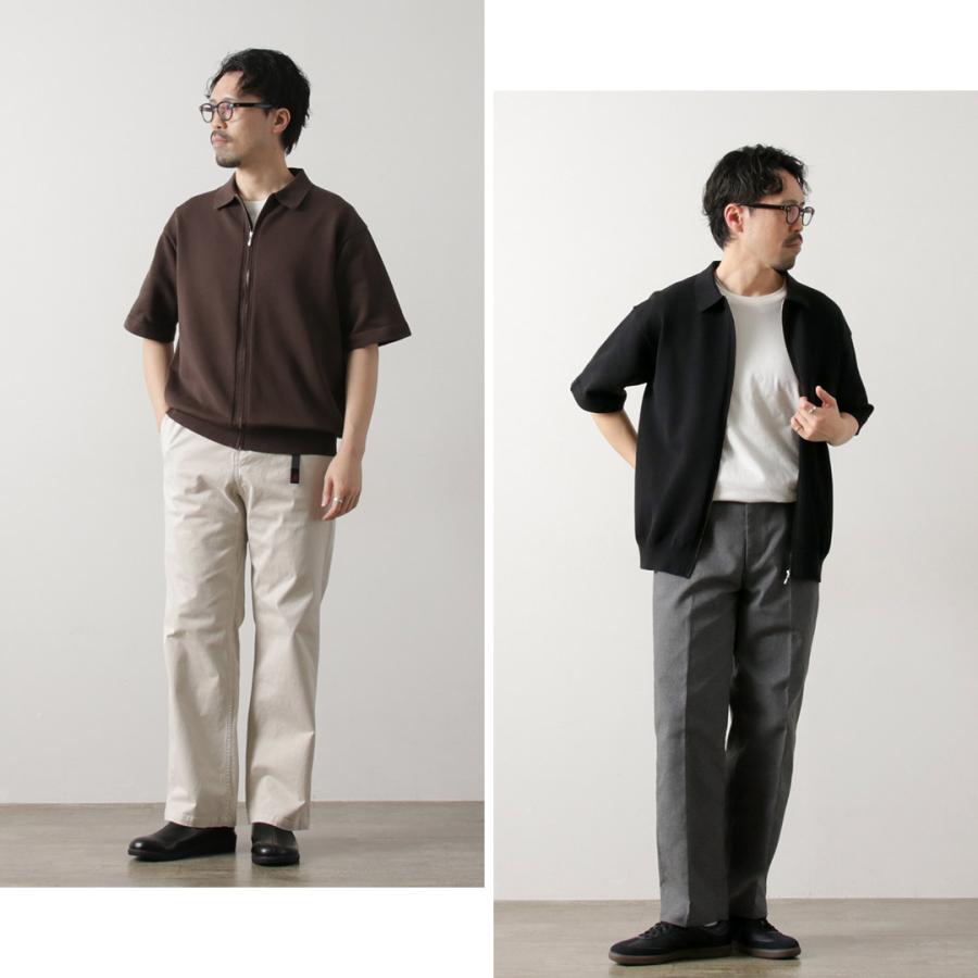 RYE TENDER（ライテンダー） へスターシャツ / 半袖 ニット フルジップ トップス 羽織 メンズ HESTER SHIRTS | RYE TENDER | 14
