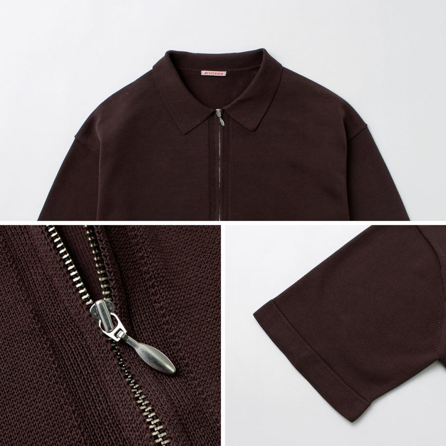 RYE TENDER（ライテンダー） へスターシャツ / 半袖 ニット フルジップ トップス 羽織 メンズ HESTER SHIRTS | RYE TENDER | 15