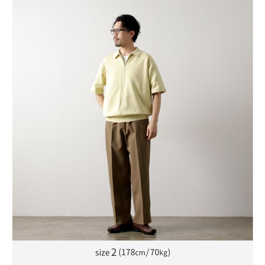 RYE TENDER（ライテンダー） へスターシャツ / 半袖 ニット フルジップ トップス 羽織 メンズ HESTER SHIRTS | RYE TENDER | 06