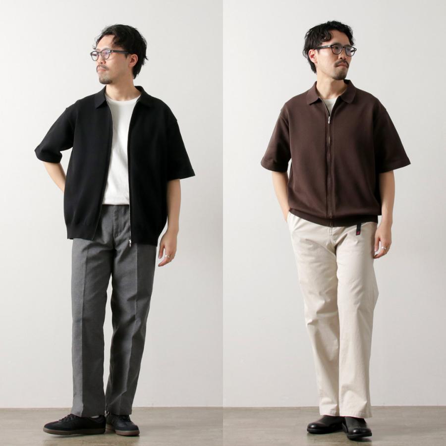 RYE TENDER（ライテンダー） へスターシャツ / 半袖 ニット フルジップ トップス 羽織 メンズ HESTER SHIRTS | RYE TENDER | 07