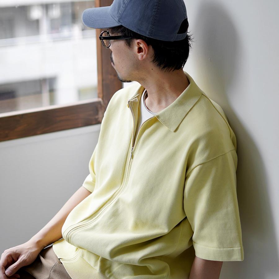 RYE TENDER（ライテンダー） へスターシャツ / 半袖 ニット フルジップ トップス 羽織 メンズ HESTER SHIRTS | RYE TENDER | 11
