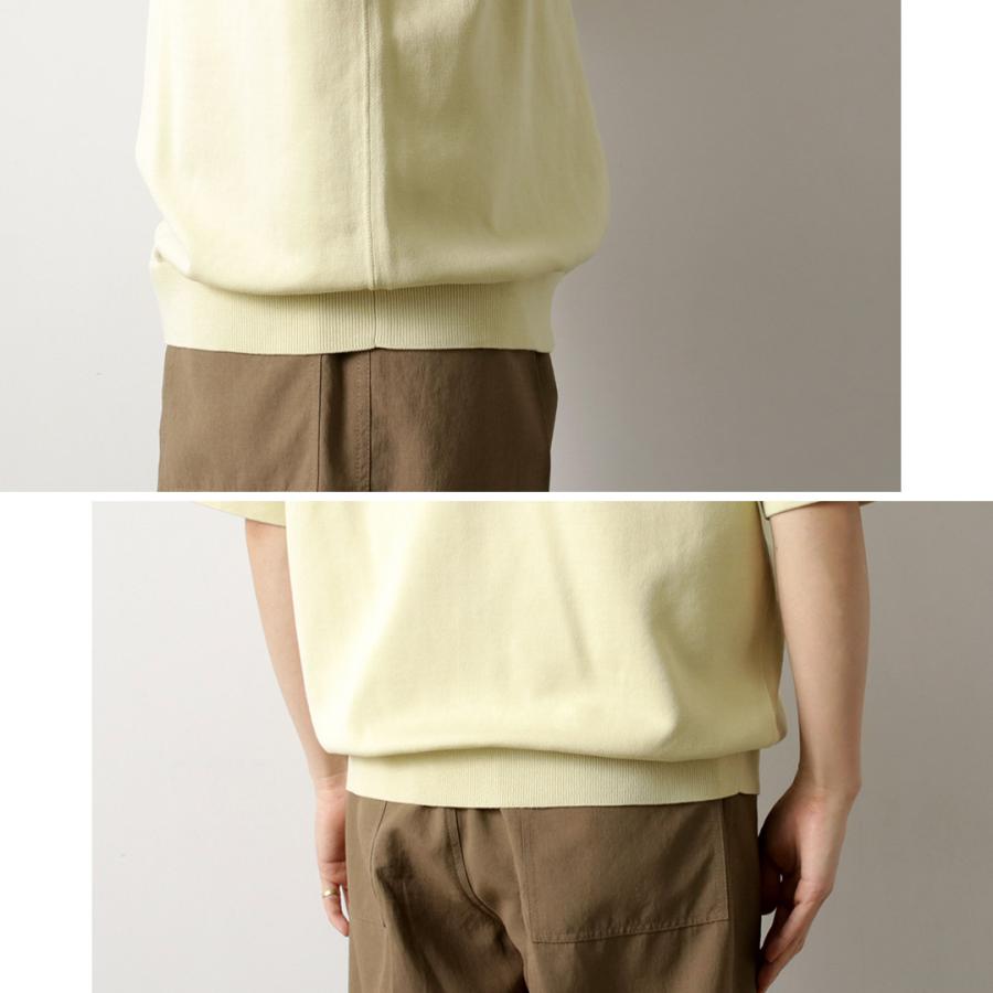 RYE TENDER（ライテンダー） へスターシャツ / 半袖 ニット フルジップ トップス 羽織 メンズ HESTER SHIRTS | RYE TENDER | 12