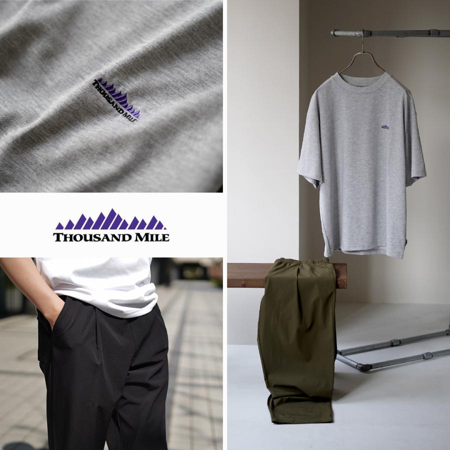 THOUSAND MILE（サウザンドマイル） 別注 ファンクショナル Tシャツ＆パンツ セット / メンズ セットアップ 半袖 ウエストゴム | THOUSAND MILE | 17