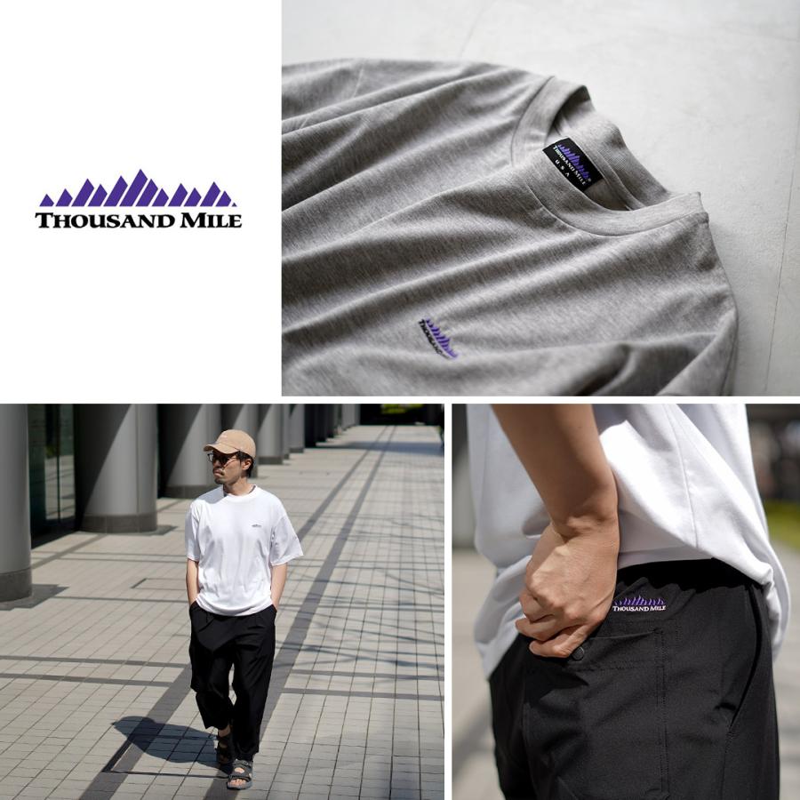 THOUSAND MILE（サウザンドマイル） 別注 ファンクショナル Tシャツ＆パンツ セット / メンズ セットアップ 半袖 ウエストゴム | THOUSAND MILE | 08