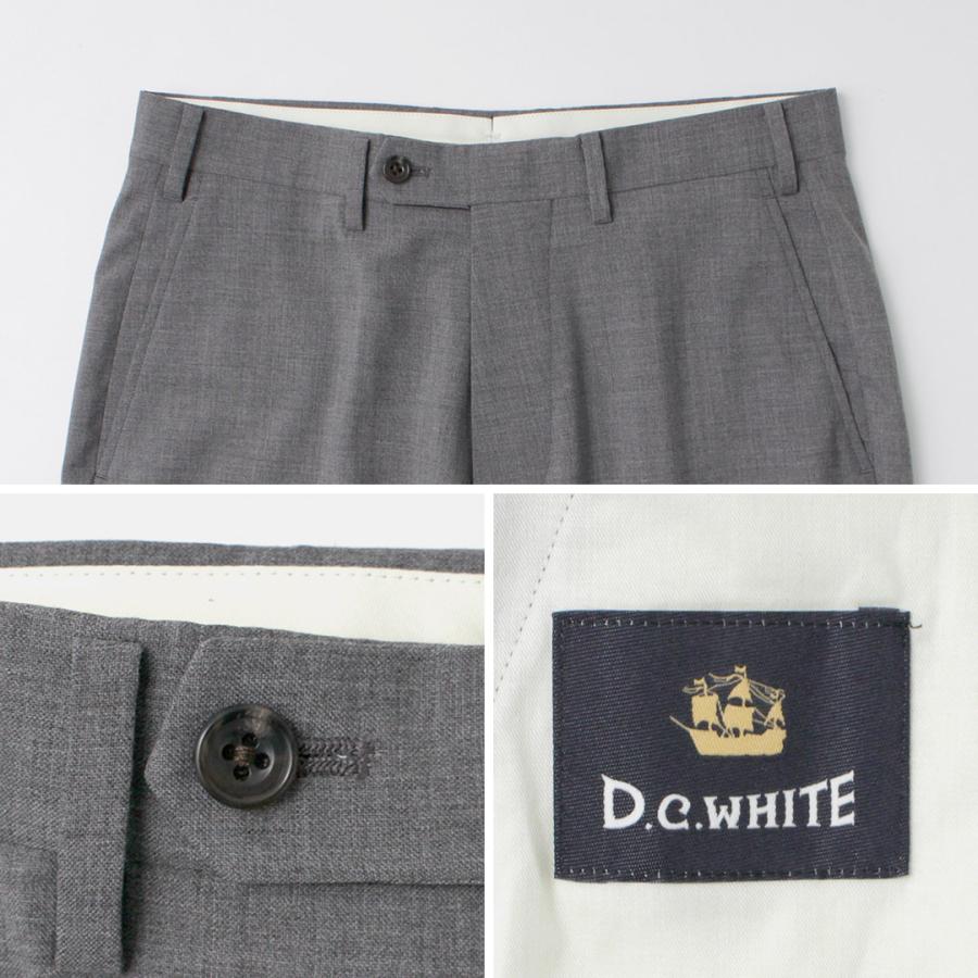 D.C.WHITE（ディーシーホワイト） トロピカル トラウザー / メンズ スラックス テーパード 日本製 Tropical Trousers | D.C.WHITE | 15