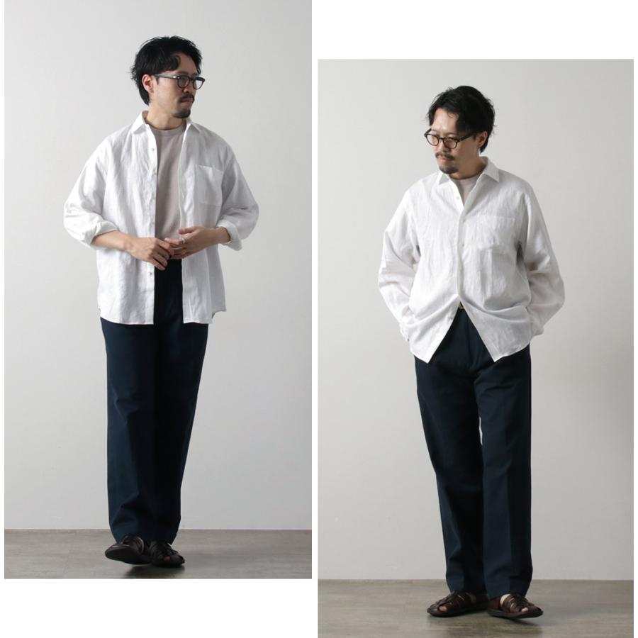 D.C.WHITE D.C.WHITE（ディーシーホワイト）ニューポート リネンシャツ