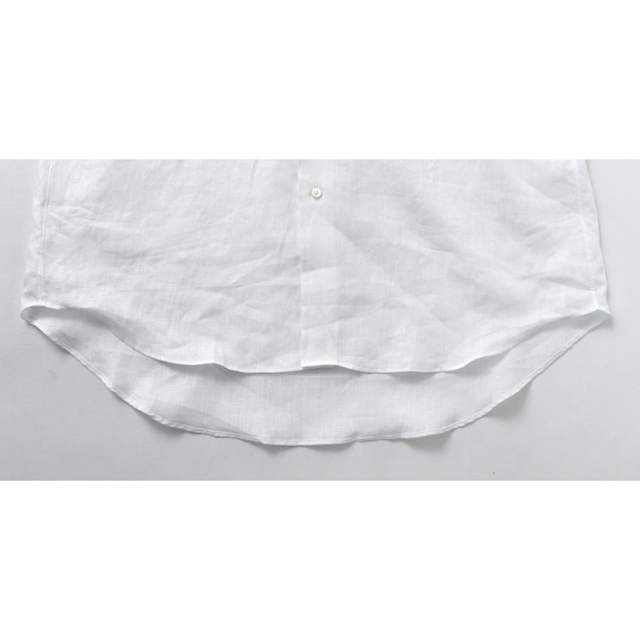 D.C.WHITE（ディーシーホワイト）ニューポート リネンシャツ / トップス メンズ 無地 麻 リネン 日本製 New Port （Linen） | D.C.WHITE | 15