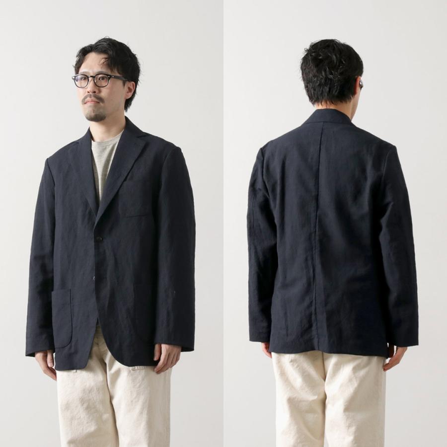 FUJITO（フジト） リネン ウール トロピカル ナウン 2Bジャケット / メンズ テーラード 2つボタン 日本製 | FUJITO | 13