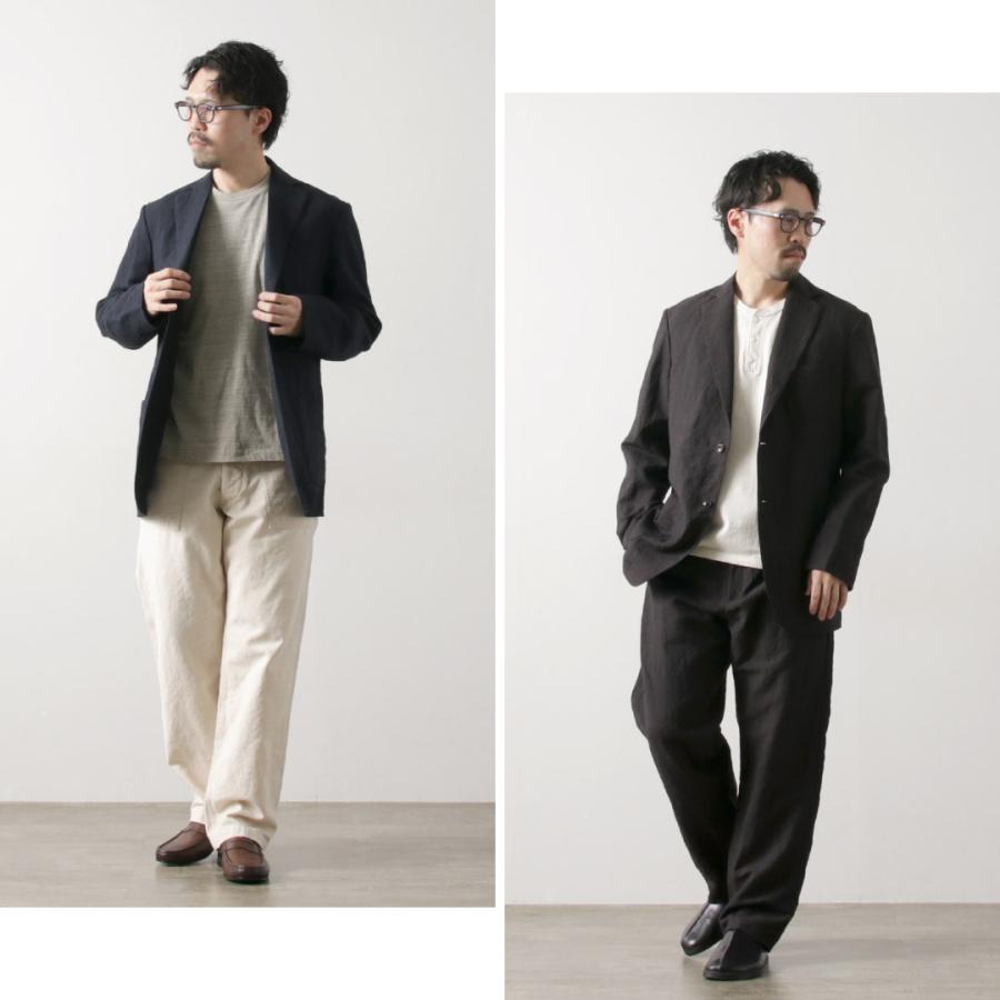 FUJITO（フジト） リネン ウール トロピカル ナウン 2Bジャケット / メンズ テーラード 2つボタン 日本製 | FUJITO | 14