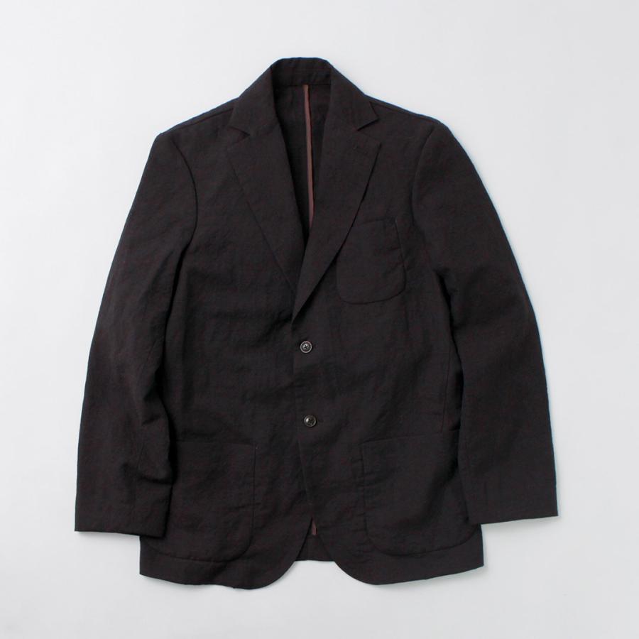 FUJITO（フジト） リネン ウール トロピカル ナウン 2Bジャケット / メンズ テーラード 2つボタン 日本製 | FUJITO | 04