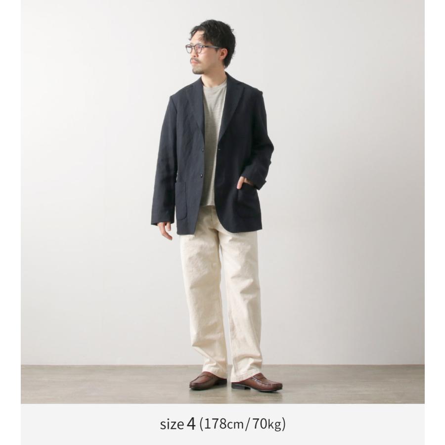 FUJITO（フジト） リネン ウール トロピカル ナウン 2Bジャケット / メンズ テーラード 2つボタン 日本製 | FUJITO | 05