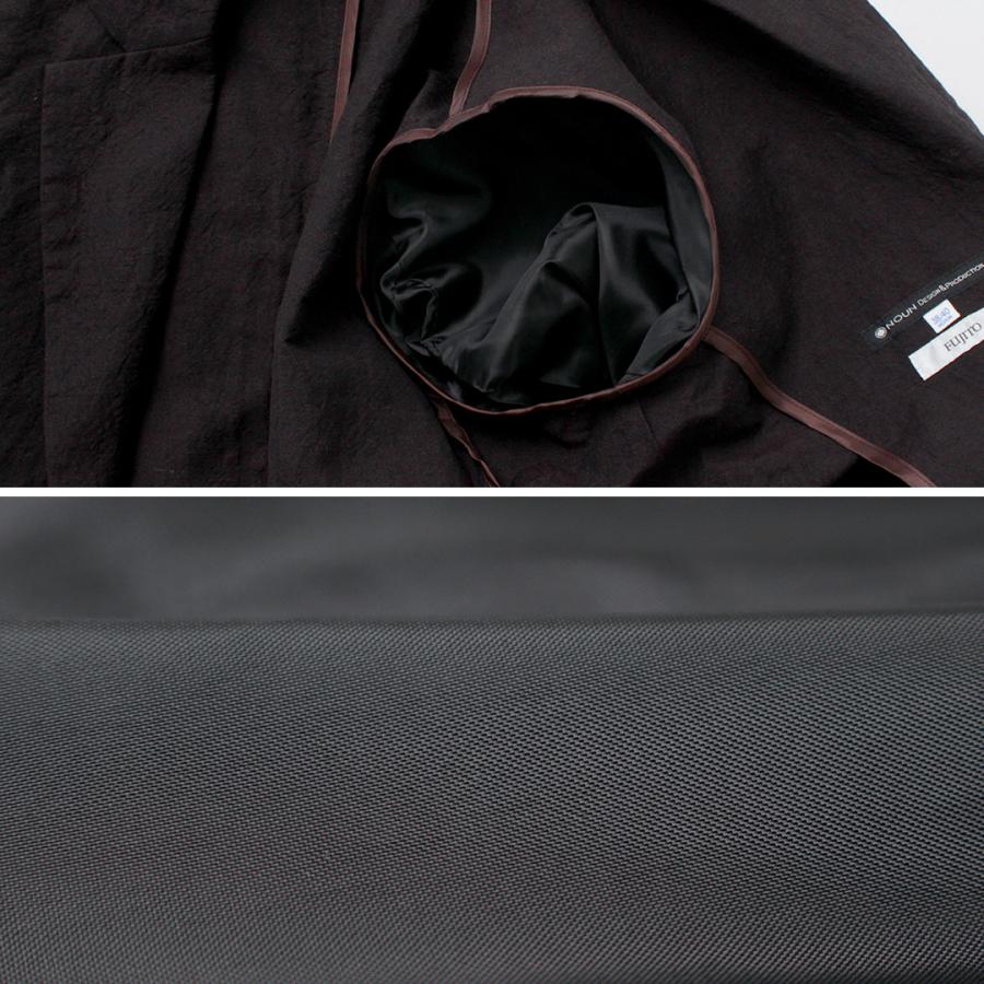 FUJITO（フジト） リネン ウール トロピカル ナウン 2Bジャケット / メンズ テーラード 2つボタン 日本製 | FUJITO | 09