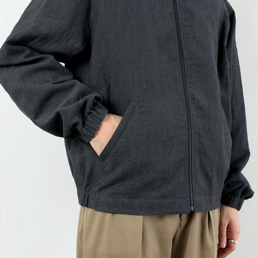 FUJITO（フジト） リネン/ウール トロピカル ジップブルゾン / メンズ 日本製 アウター Zip Up Blouson | FUJITO | 11