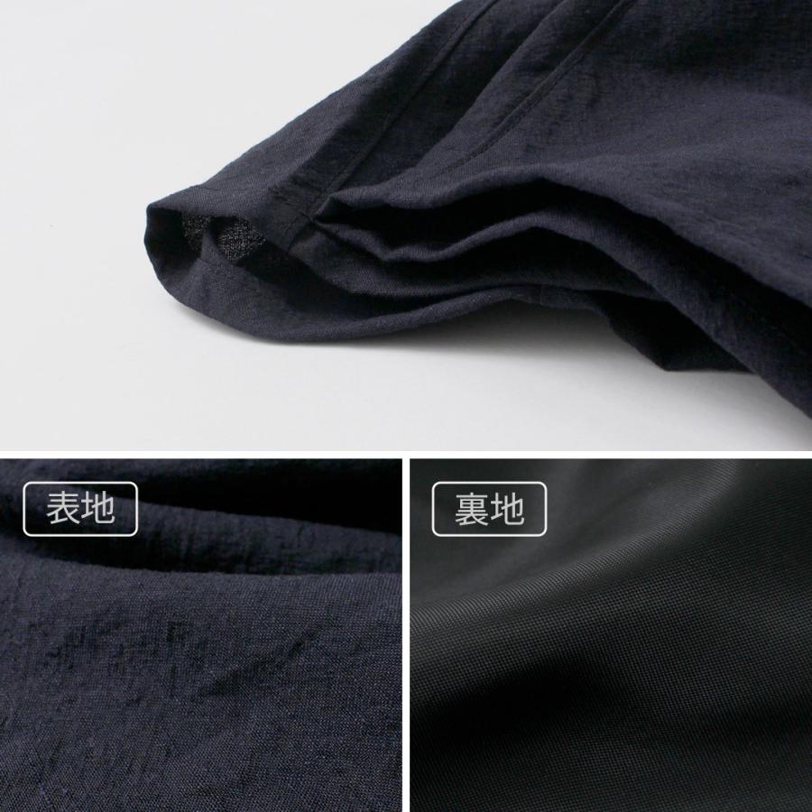 FUJITO（フジト） リネン/ウール トロピカル ナウン ベルトレスパンツ 日本製 / メンズ イージーパンツ 総ゴム 春夏 | FUJITO | 09