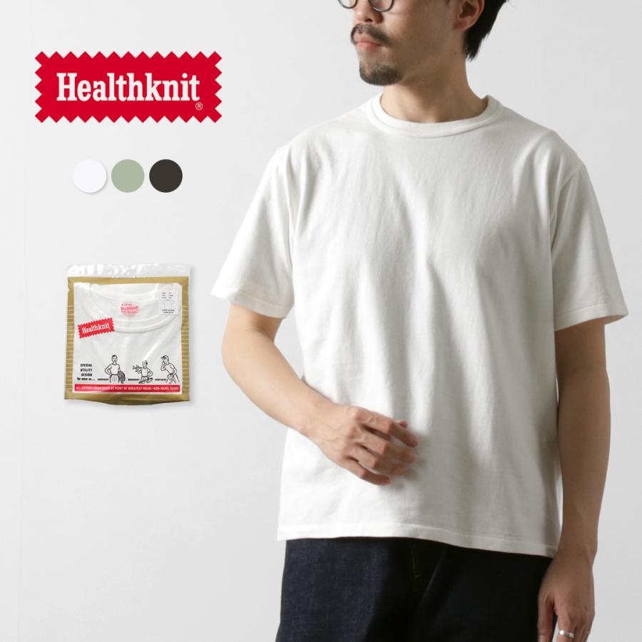HEALTHKNIT（ヘルスニット） トンプキンス クルーネック ショートスリーブTシャツ / 半袖 メンズ クルーネック | Healthknit