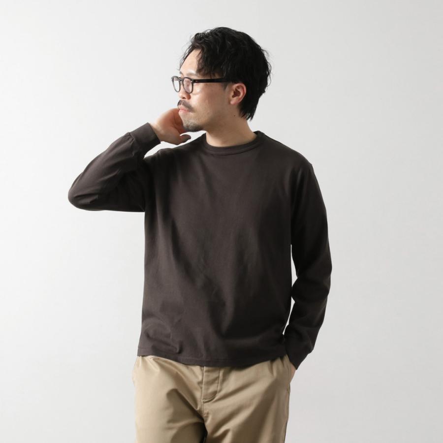 HEALTHKNIT（ヘルスニット） トンプキンス クルーネック ロングスリーブTシャツ / ロンT 長袖 メンズ クルーネック 袖リブ | Healthknit | 15