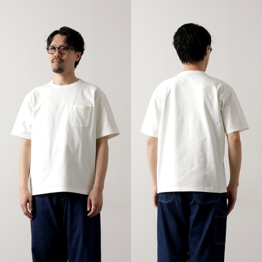 HEALTHKNIT（ヘルスニット） マックスウエイト 9oz クルーネック ショートスリーブ ポケットTシャツ / ヘビーウェイト 袖 メンズ | Healthknit | 14