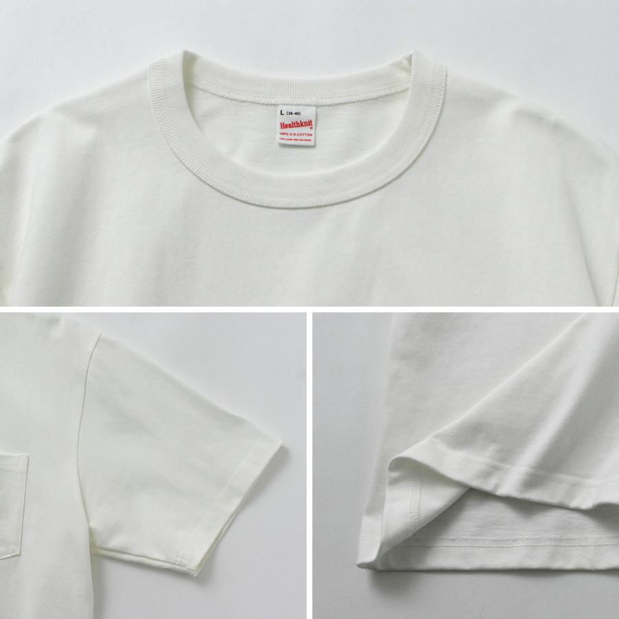 HEALTHKNIT（ヘルスニット） マックスウエイト クルーネック ショートスリーブ ポケットTシャツ / メンズ 半袖 | Healthknit | 17