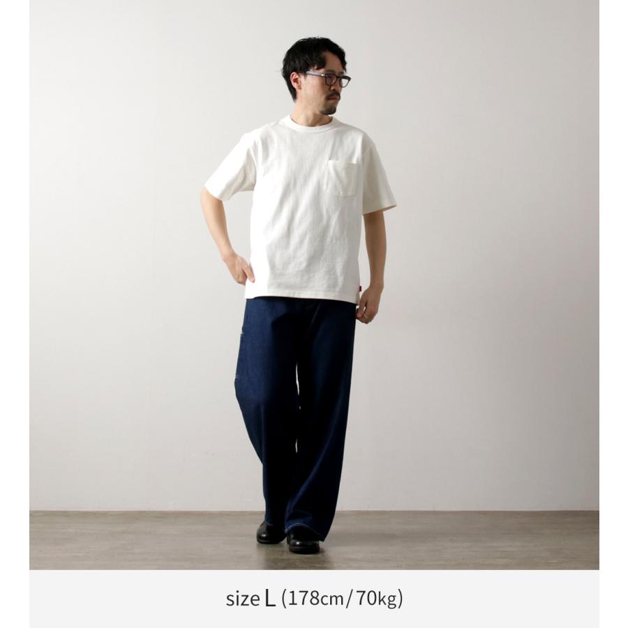 HEALTHKNIT（ヘルスニット） マックスウエイト 9oz クルーネック ショートスリーブ ポケットTシャツ / ヘビーウェイト 袖 メンズ | Healthknit | 05