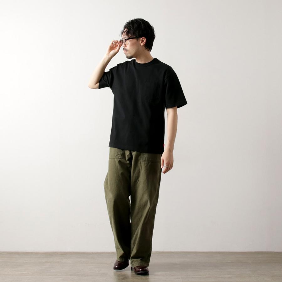 HEALTHKNIT（ヘルスニット） マックスウエイト 9oz クルーネック ショートスリーブ ポケットTシャツ / ヘビーウェイト 袖 メンズ | Healthknit | 06