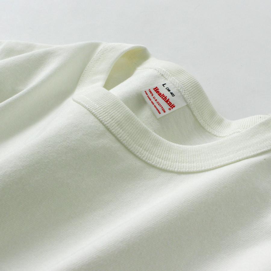 HEALTHKNIT（ヘルスニット） マックスウエイト 9oz クルーネック ショートスリーブ ポケットTシャツ / ヘビーウェイト 袖 メンズ | Healthknit | 08