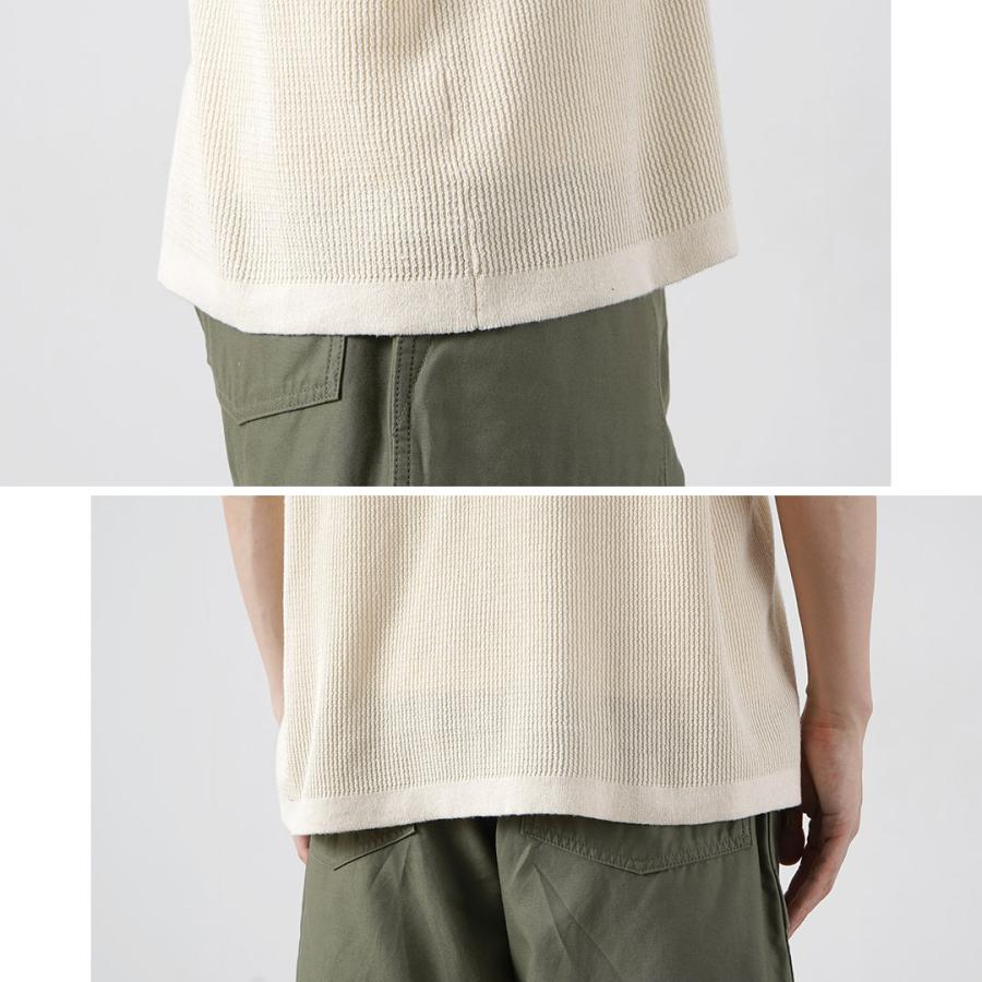 HEALTHKNIT（ヘルスニット） ヘンリーネック ショートスリーブ ニット Tシャツ 2026年モデル / メンズ 半袖 | Healthknit | 12