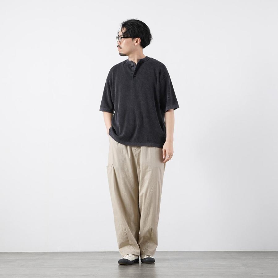 HEALTHKNIT（ヘルスニット） ヘンリーネック ショートスリーブ ニット Tシャツ 2026年モデル / メンズ 半袖 | Healthknit | 06