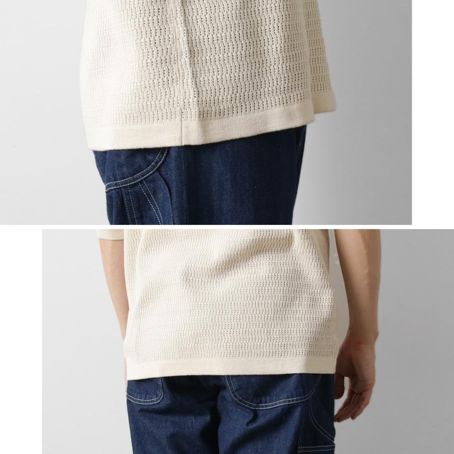 HEALTHKNIT（ヘルスニット） ポロカラー ショートスリーブ ニット カットソー / ポロシャツ 半袖 サマーニット メンズ コットン | Healthknit | 12