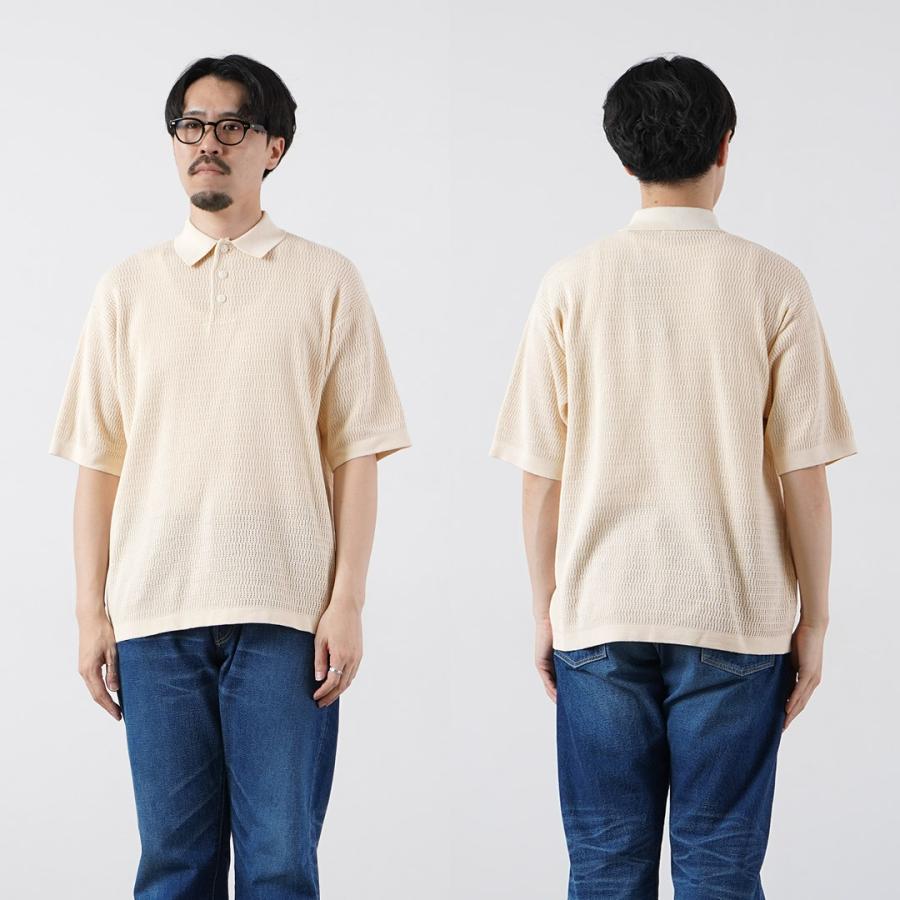 HEALTHKNIT（ヘルスニット） ポロカラー ショートスリーブ ニット ポロシャツ 2026年モデル / メンズ 半袖 | Healthknit | 13