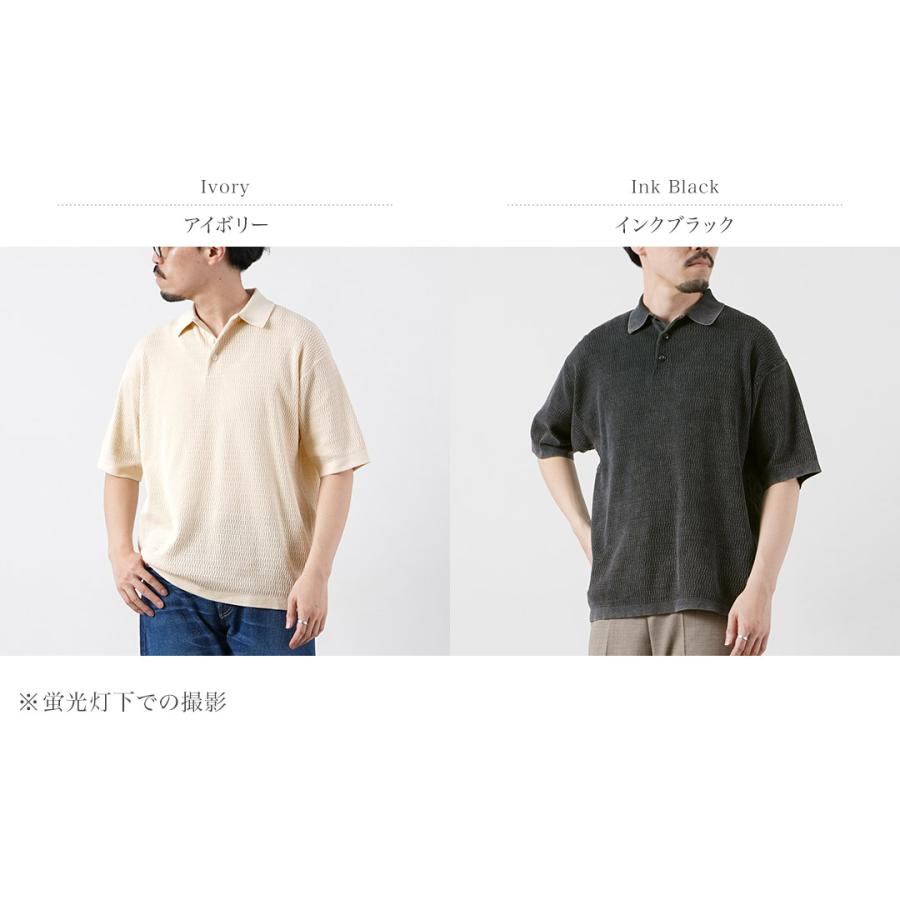 HEALTHKNIT（ヘルスニット） ポロカラー ショートスリーブ ニット ポロシャツ 2026年モデル / メンズ 半袖 | Healthknit | 03
