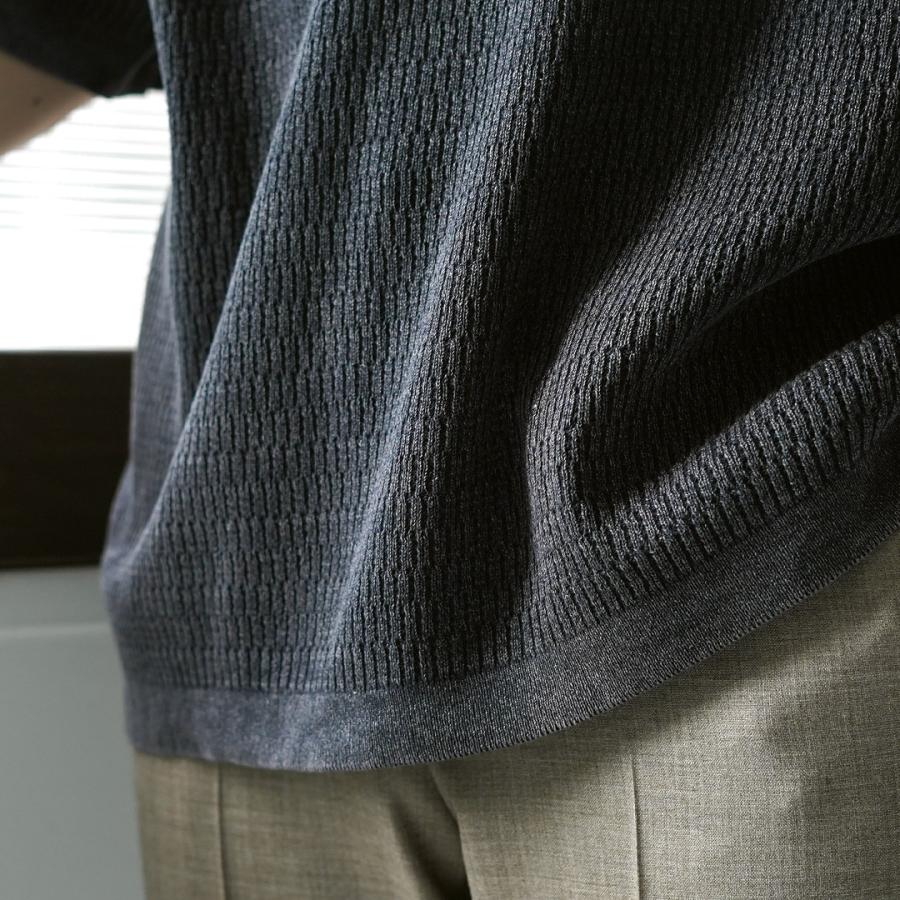 HEALTHKNIT（ヘルスニット） ポロカラー ショートスリーブ ニット ポロシャツ 2026年モデル / メンズ 半袖 | Healthknit | 09