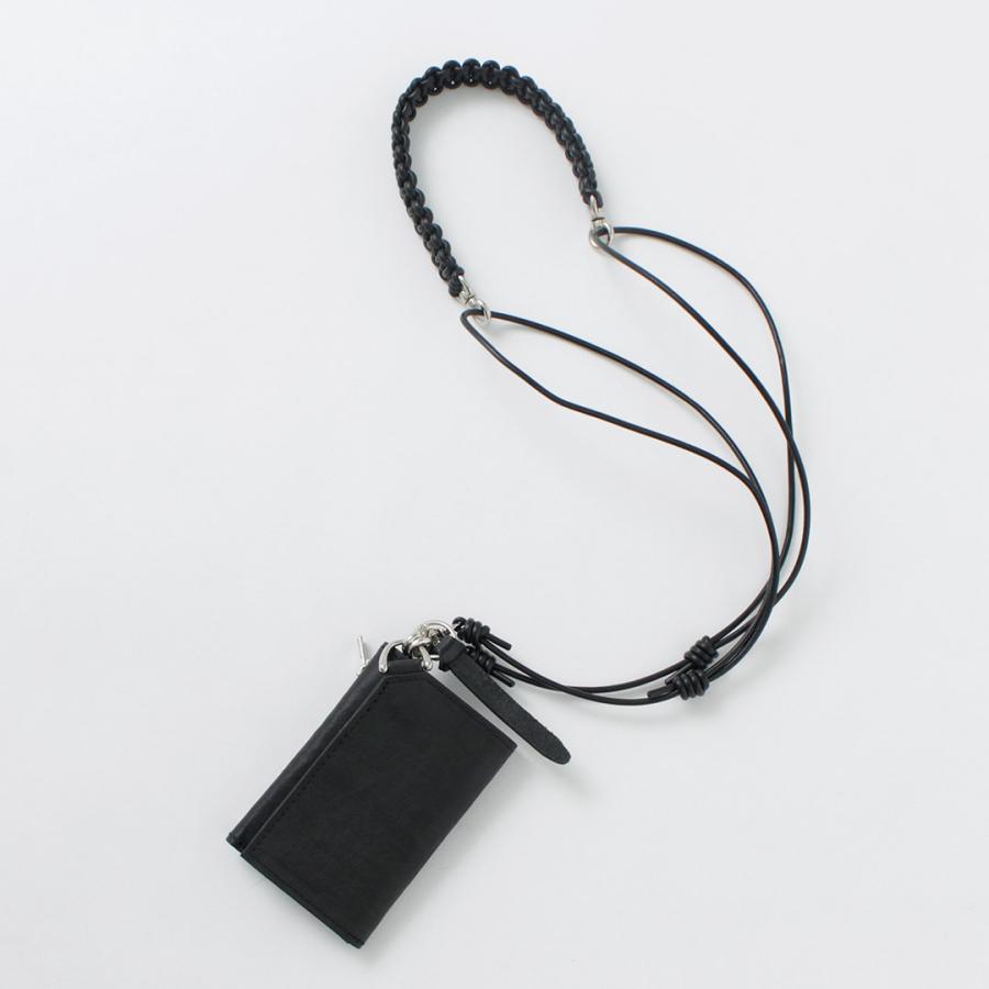 SENTI（センティ） ダイニーマレザー トリフォールド スリムウォレット / メンズ 財布 三つ折り 本革 | SENTI | 12