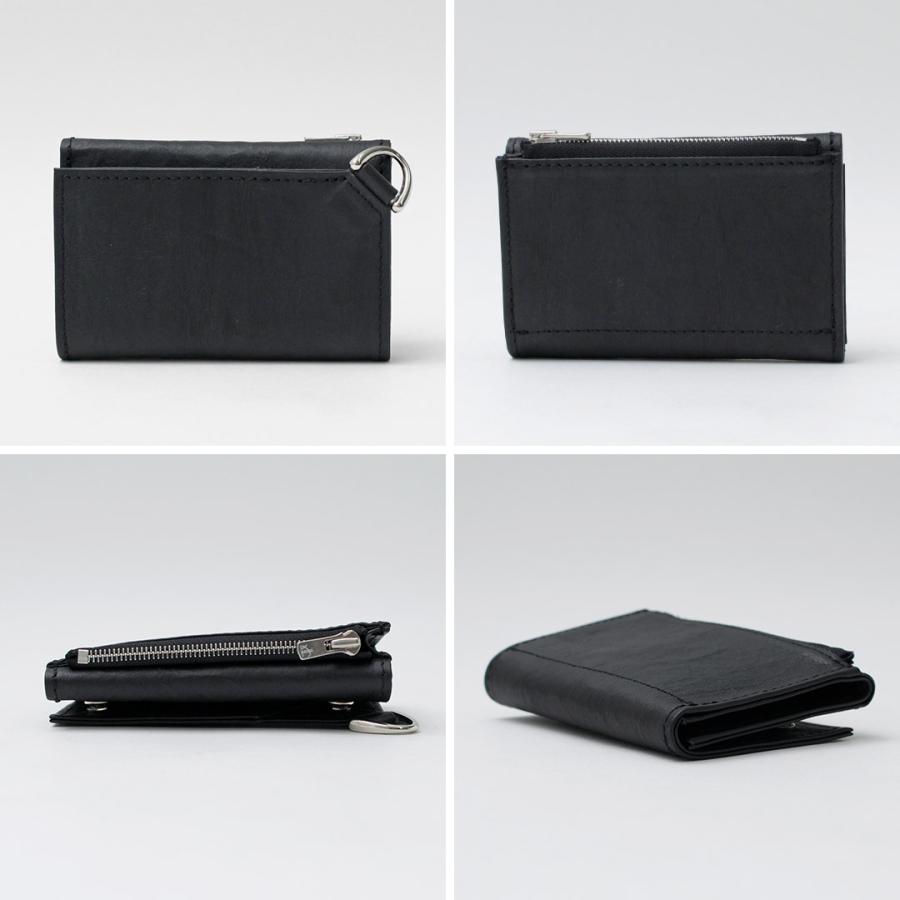 SENTI（センティ） ダイニーマレザー トリフォールド スリムウォレット / メンズ 財布 三つ折り 本革 | SENTI | 15