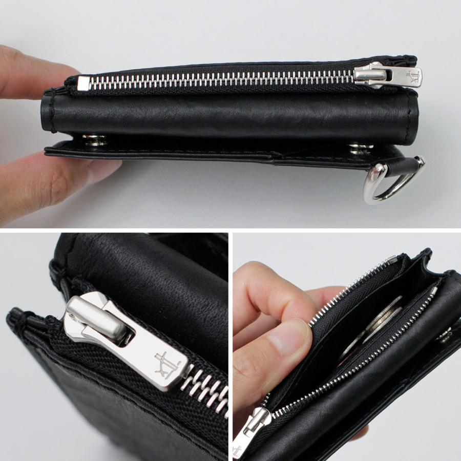 SENTI（センティ） ダイニーマレザー トリフォールド スリムウォレット / メンズ 財布 三つ折り 本革 | SENTI | 10