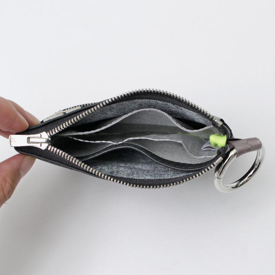 SENTI（センティ） ダイニーマレザー ダブルジップ ポーチ / ウォレット 本革 | SENTI | 12