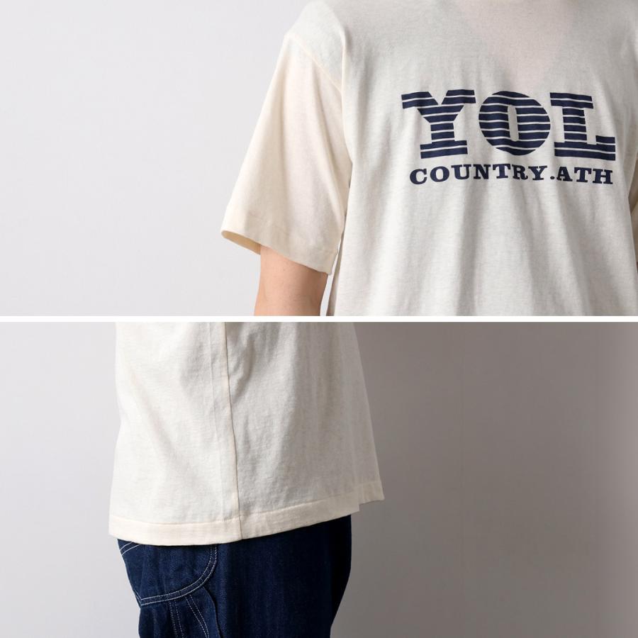 UNDYED（アンダイド） 無染色オーガニックコットン プリントTシャツ YOL / メンズ 半袖 綿 日本製 | UNDYED | 14